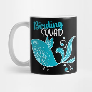 Birding Squad Bird Watching Birder Gift Mug